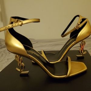 SOLD Saint Laurent opyum ankle strap sandal